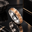 Rose Gold Screw Band