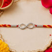 Infinity 925 Silver Rakhi