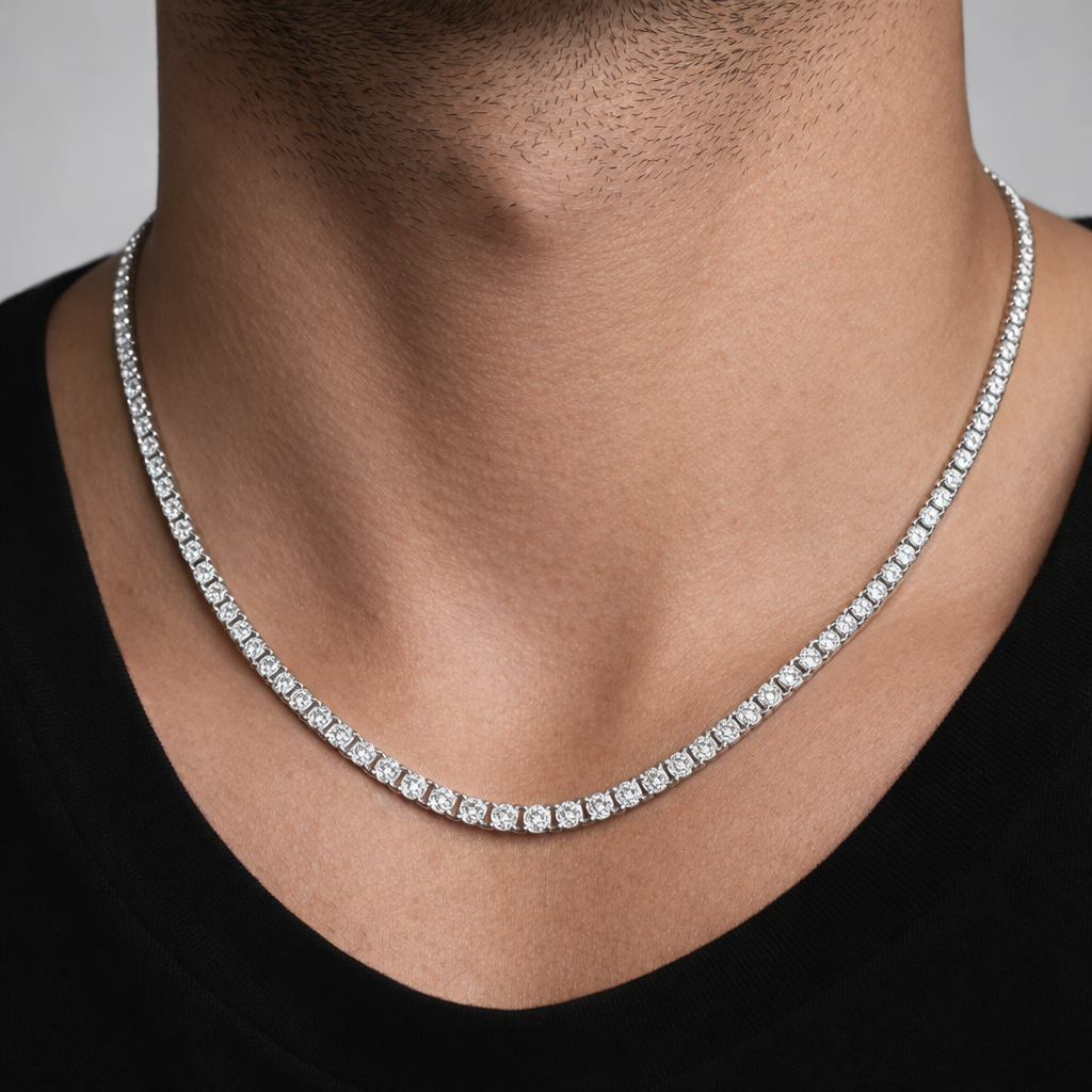 Classic Tennis Chain Necklace