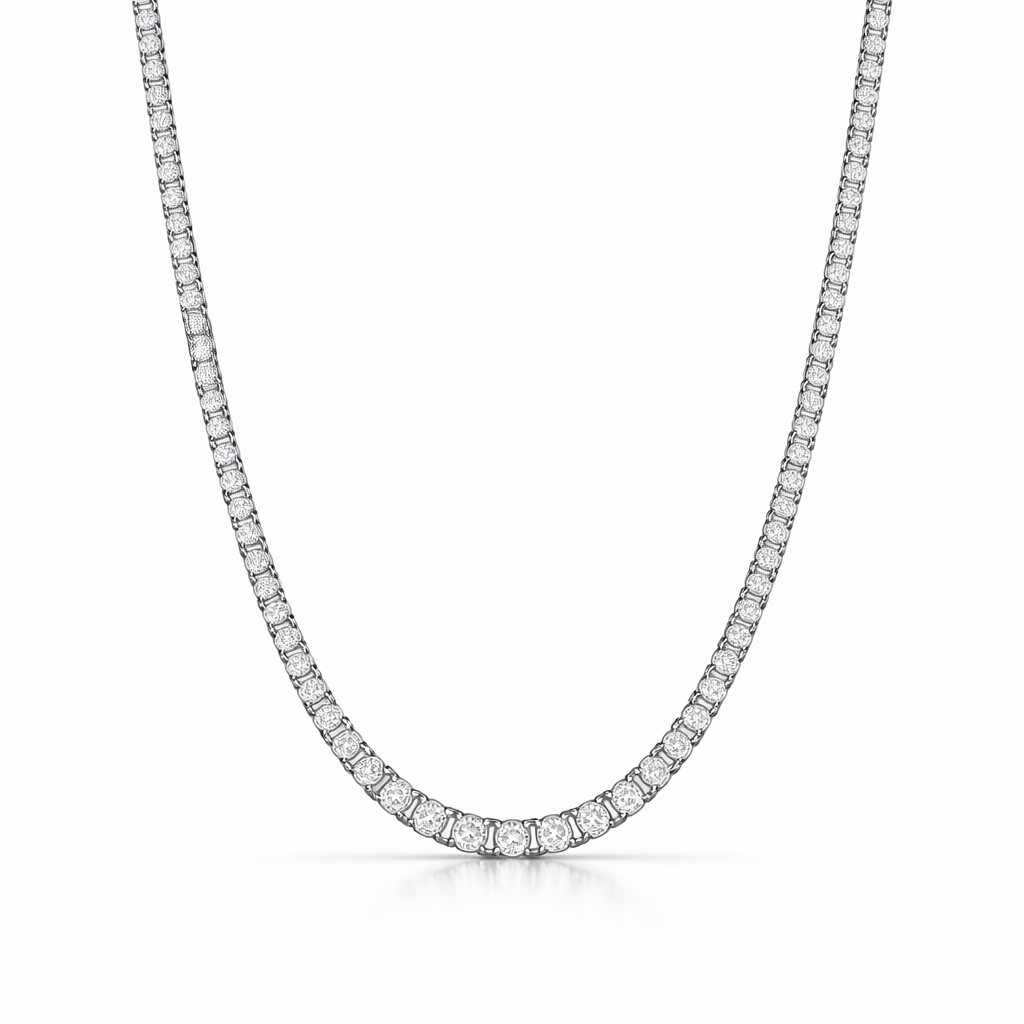 Classic Tennis Chain Necklace