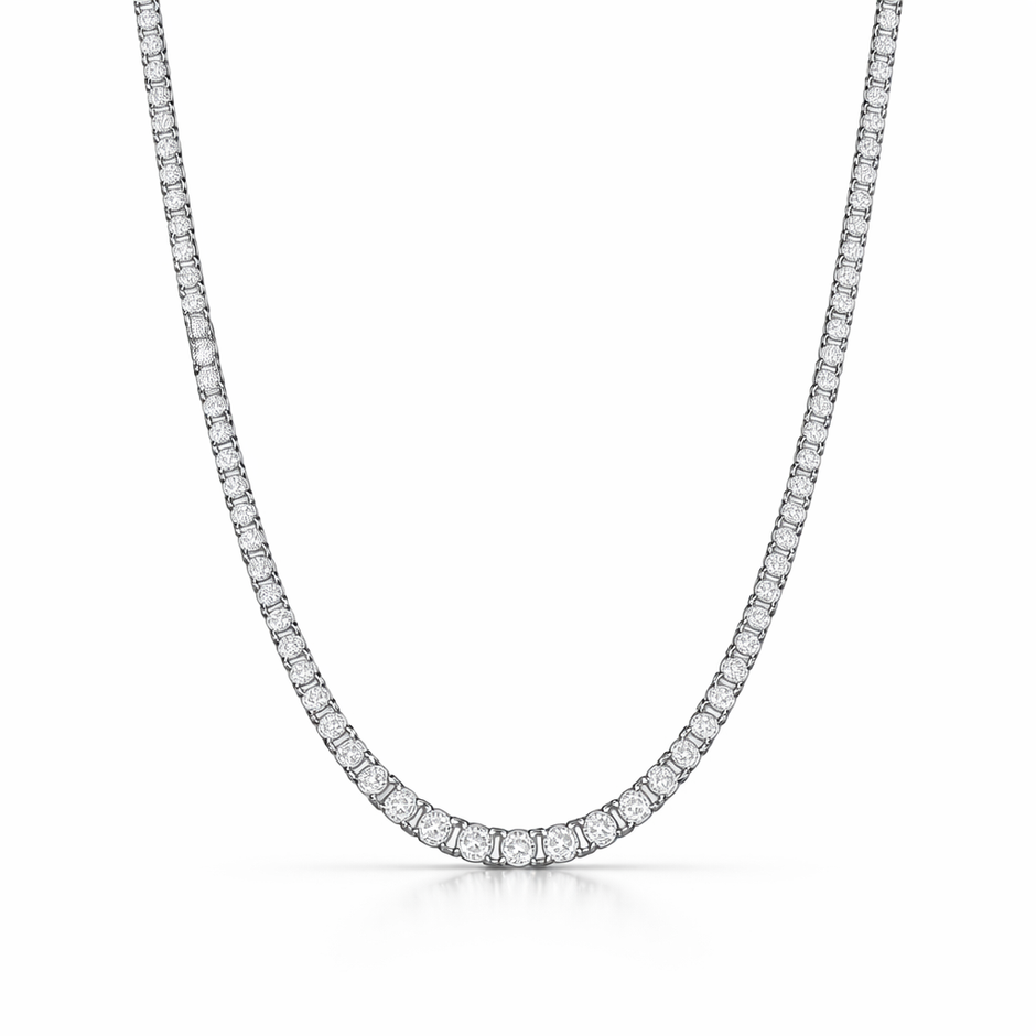 Classic Tennis Chain Necklace