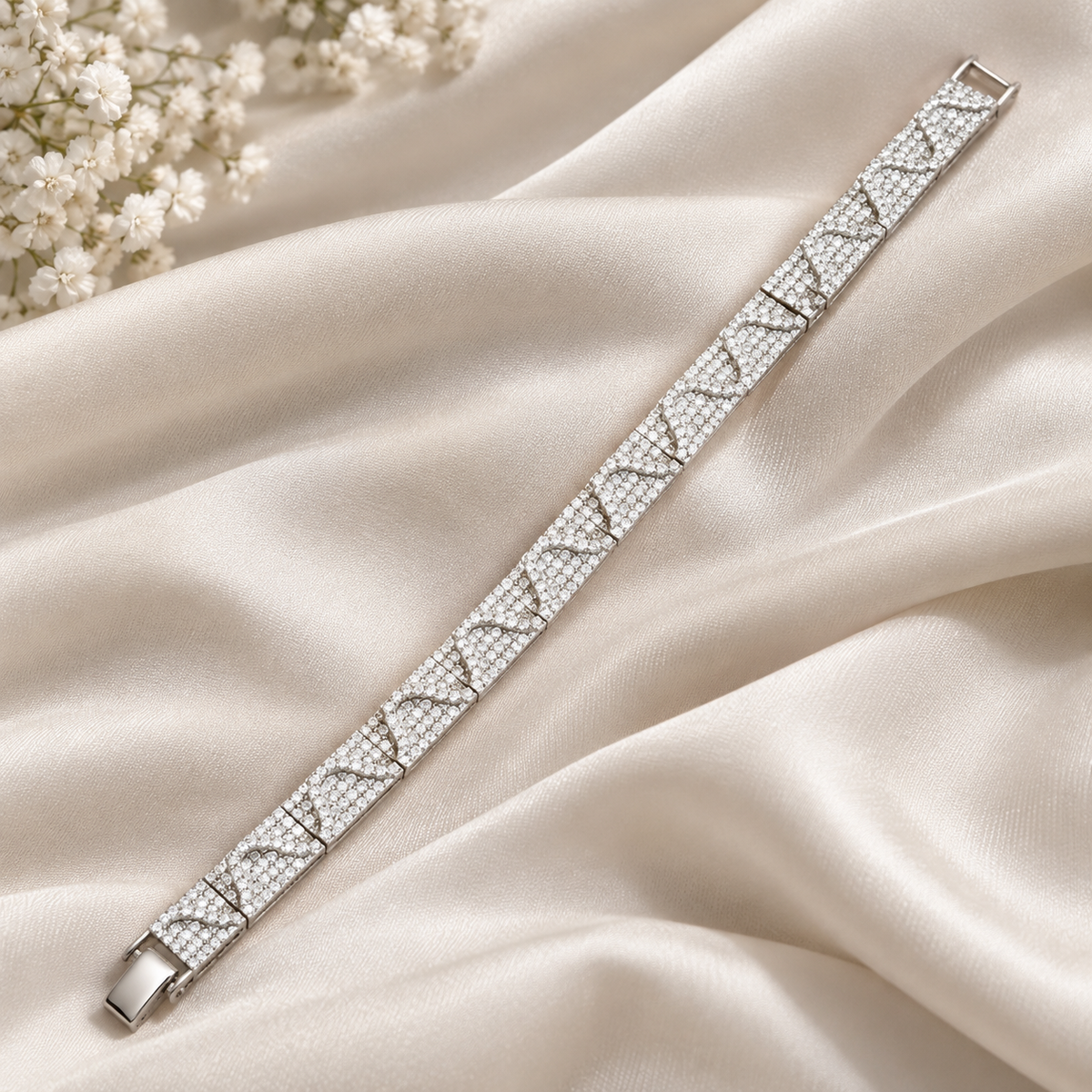 Iced Out Tennis Bracelet