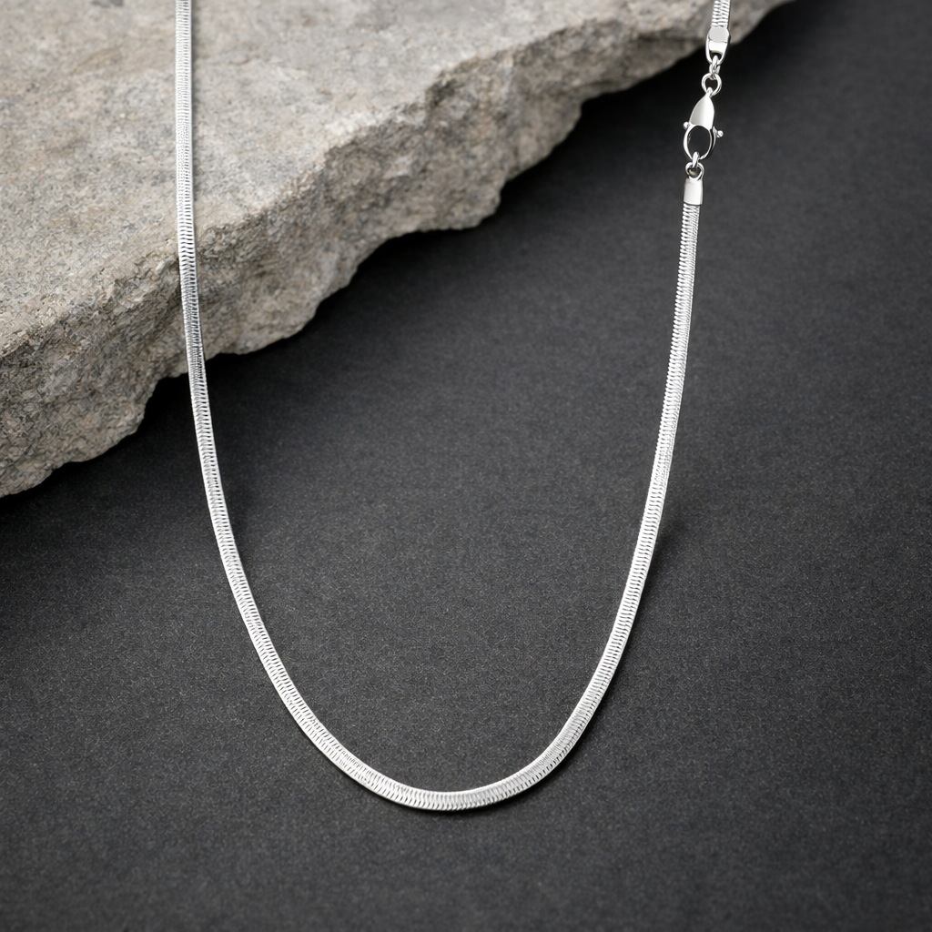 Minimal Snake Chain Necklace