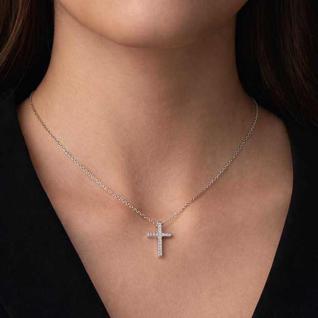 Religious Cross Pendant Necklace