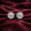 Stylish Octagon Stud Earrings