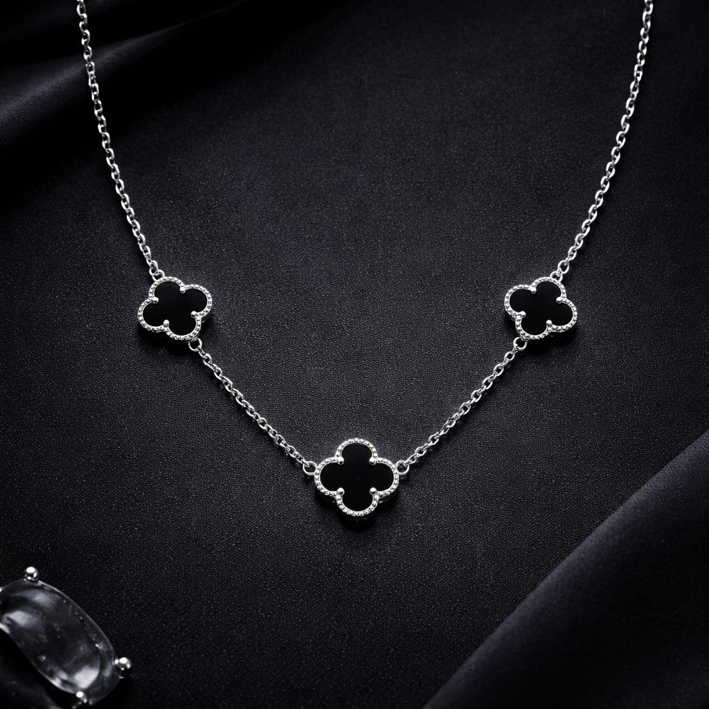 Black Clover Station Pendant Necklace