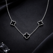 Black Clover Station Pendant Necklace