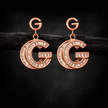 Stylish Alphabet G Drop Earrings