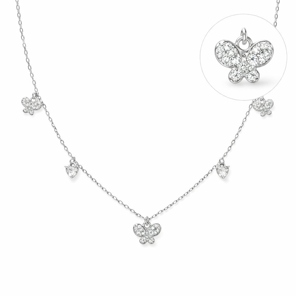 Butterfly Charm Necklace
