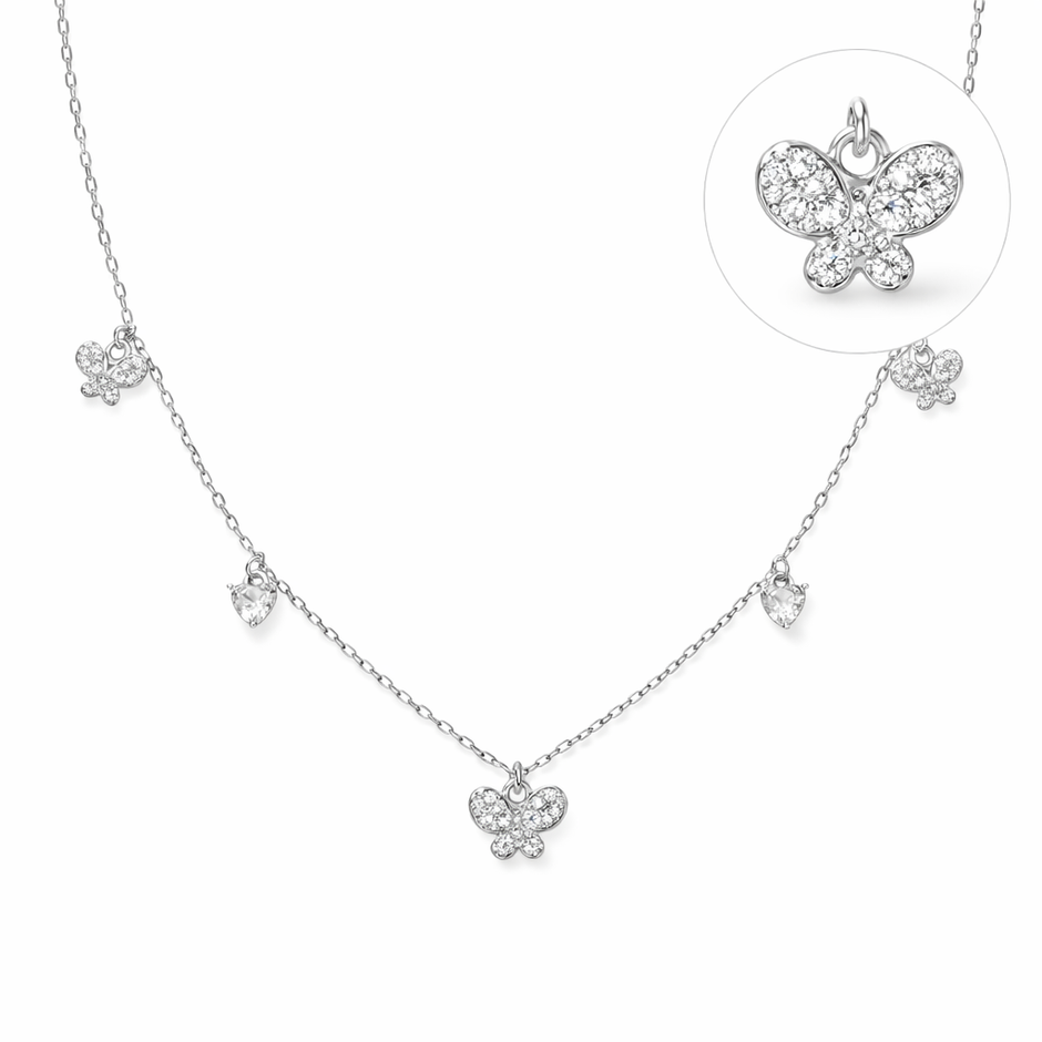 Butterfly Charm Necklace