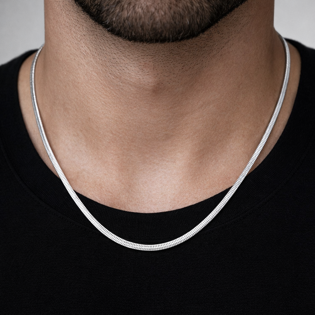Minimal Snake Chain Necklace