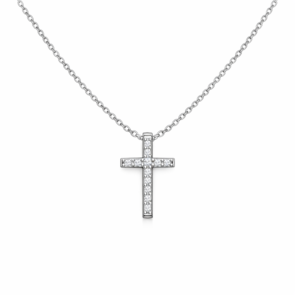Religious Cross Pendant Necklace