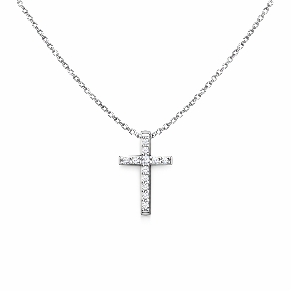 Religious Cross Pendant Necklace
