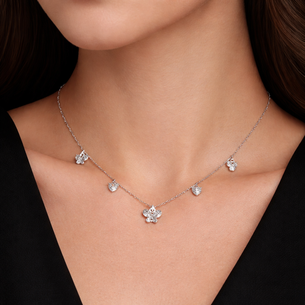 Butterfly Charm Necklace
