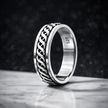 Braided Celtic Heritage Statement Band