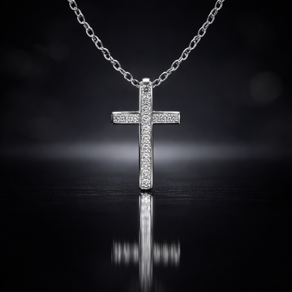 Religious Cross Pendant Necklace