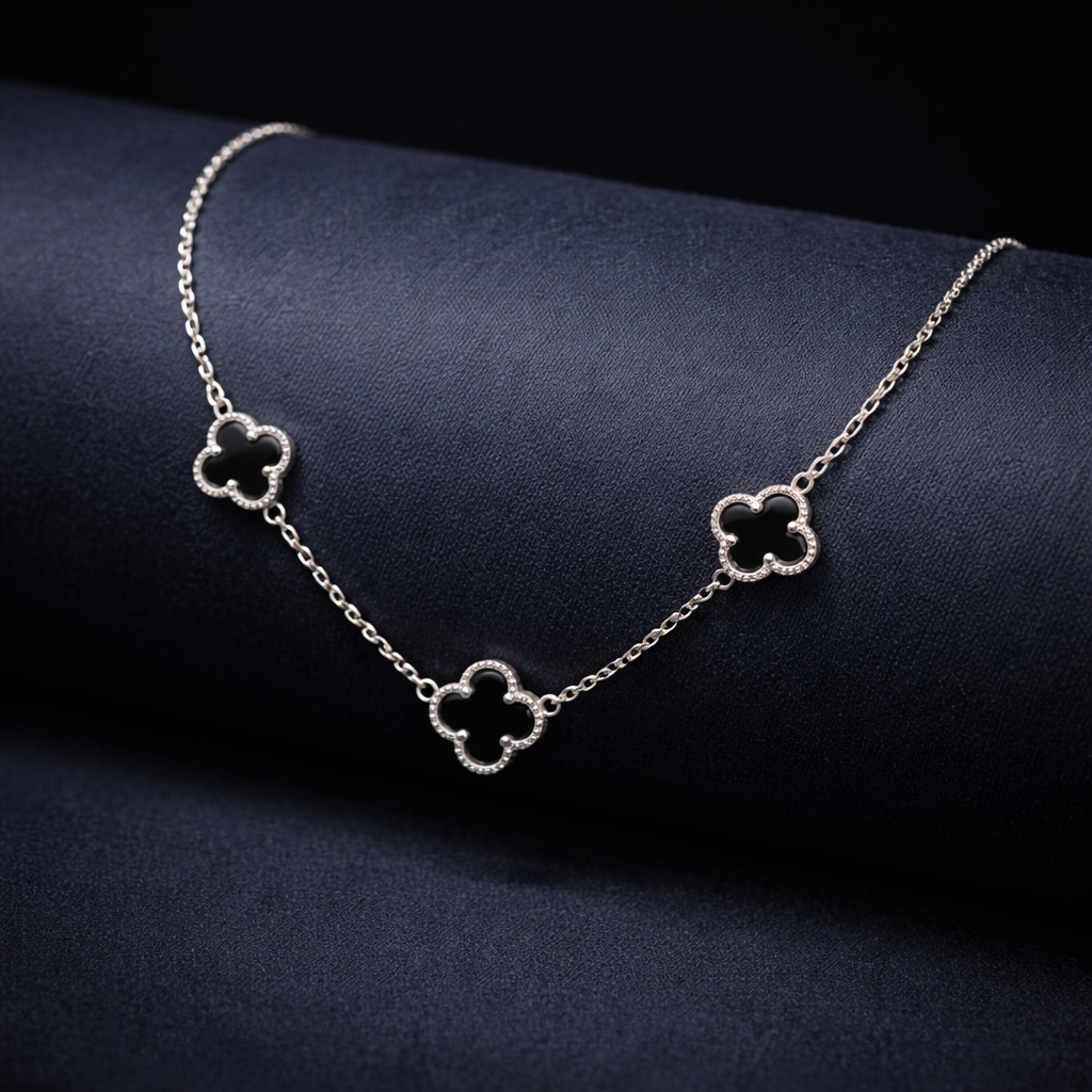 Black Clover Station Pendant Necklace