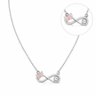 Infinity Butterfly Pendant Necklace