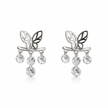 Elegant Butterfly Drop Earrings
