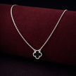 Black Clover Pendant Necklace