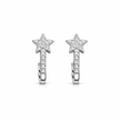 Elegant Star Hoop Earrings