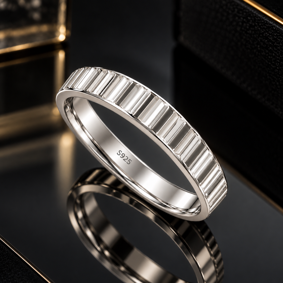 Ridged Textured Band
