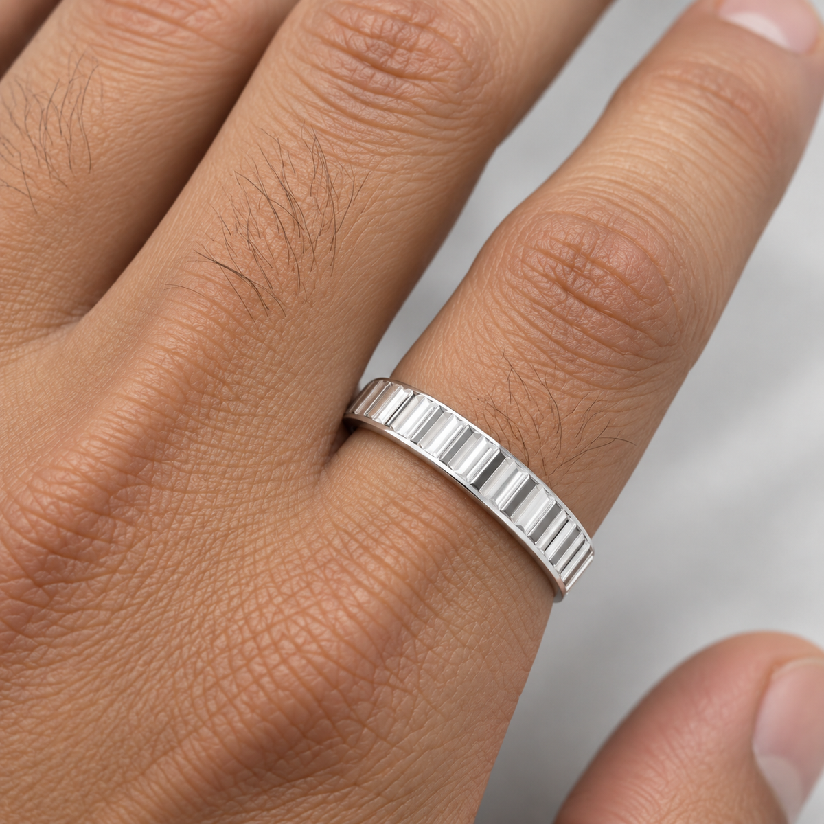 Ridged Textured Band