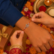 Sacred Om Silver Rakhi