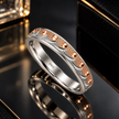 Rose Gold Pattern Band