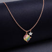Gold Plated Planet & Star Pendant Necklace