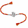 Divine Ganesha Silver Rakhi