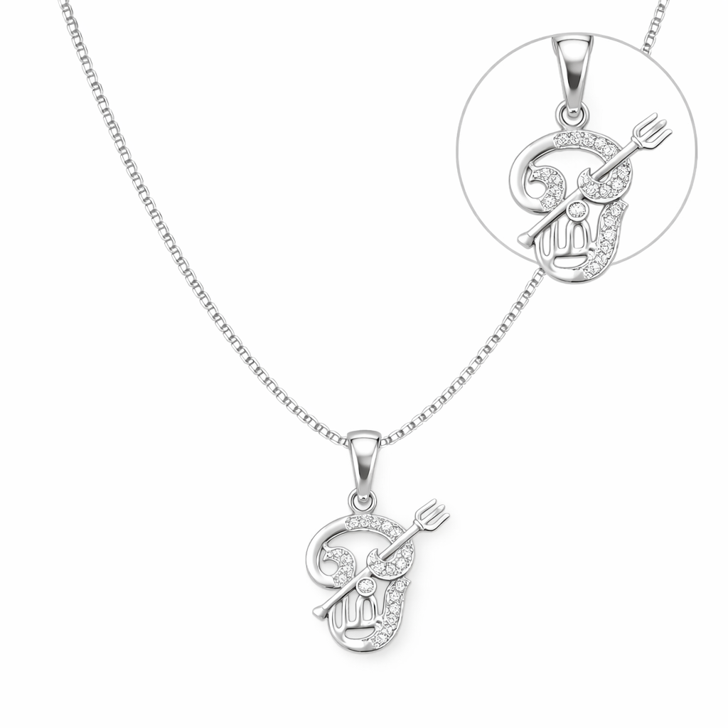Trishul Spiritual Shiv Ji Pendant Necklace
