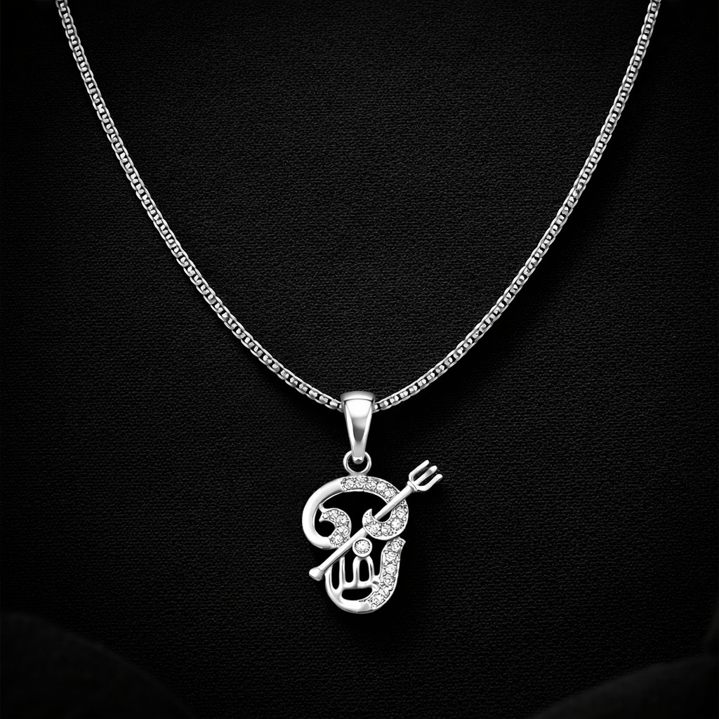Trishul Spiritual Shiv Ji Pendant Necklace