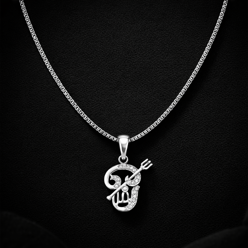 Trishul Spiritual Shiv Ji Pendant Necklace