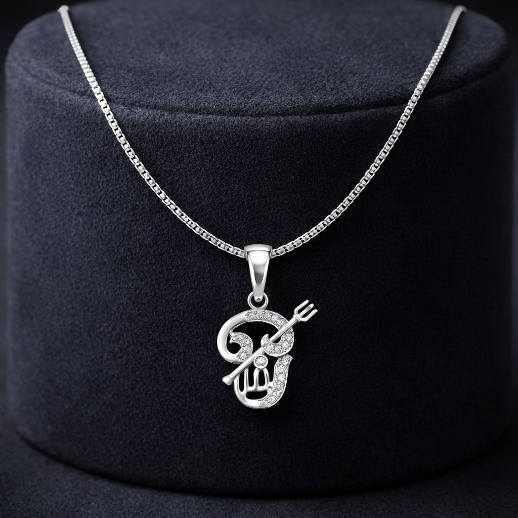 Trishul Spiritual Shiv Ji Pendant Necklace