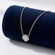 Floral Clover Pendant Necklace