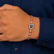 Protective Evil Eye Silver Rakhi