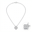 Floral Cluster Pendant Necklace