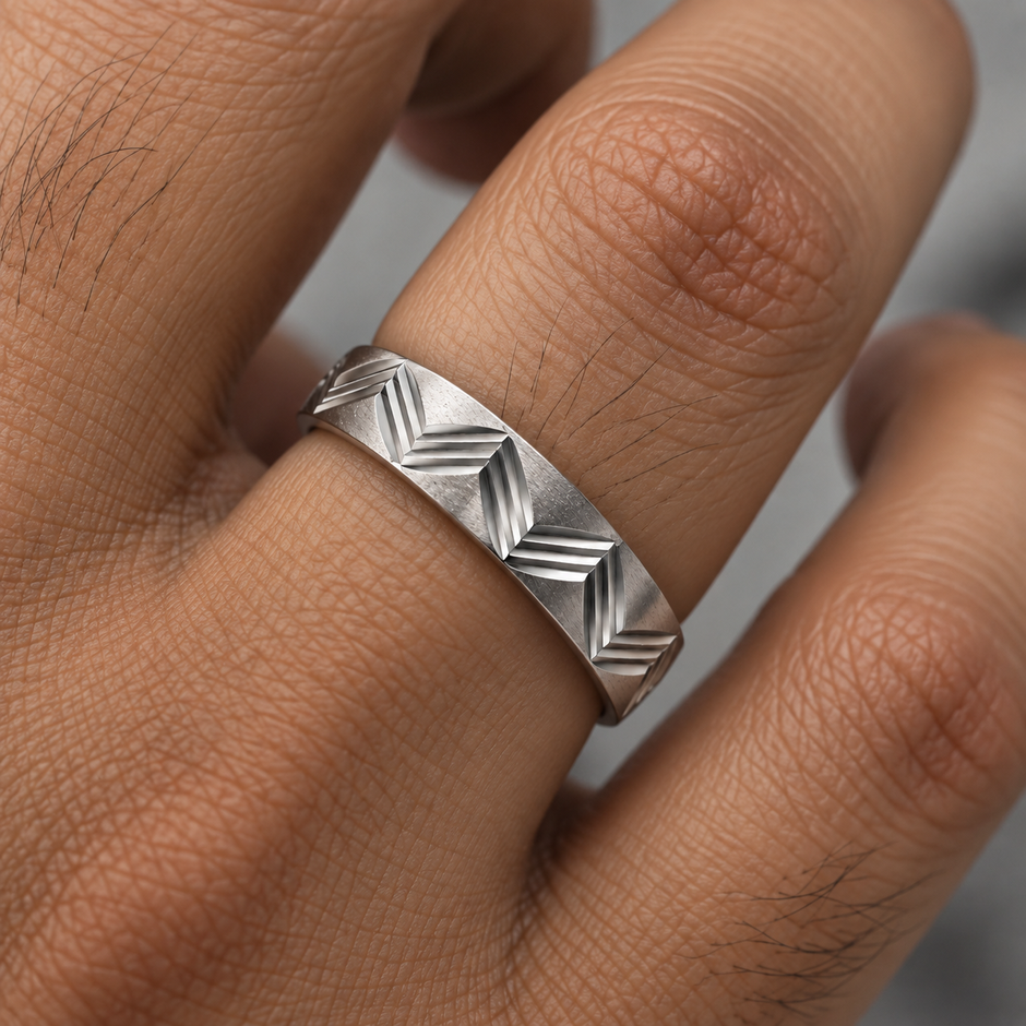 Chevron Pattern Band