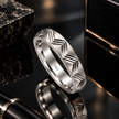 Chevron Pattern Band