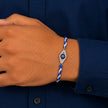 Eye Evil Silver Rakhi
