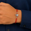 Trishul Damru Silver Rakhi