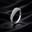 Pave Dome Statement Band Ring