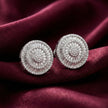 Luxury Circular Stud Earrings