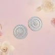 Luxury Circular Stud Earrings