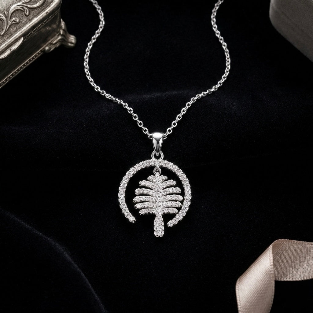 Tree Design Pendant Necklace