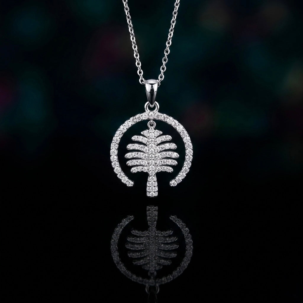 Tree Design Pendant Necklace