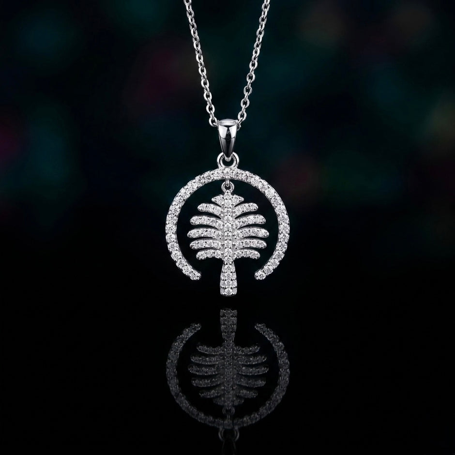 Tree Design Pendant Necklace