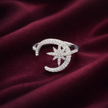 Celestial Moon Star Open Ring