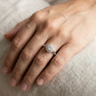 Adjustable Floral Halo Statement Ring